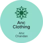 Business logo of ANC clothing