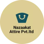 Business logo of Nazaakat attire pvt.ltd