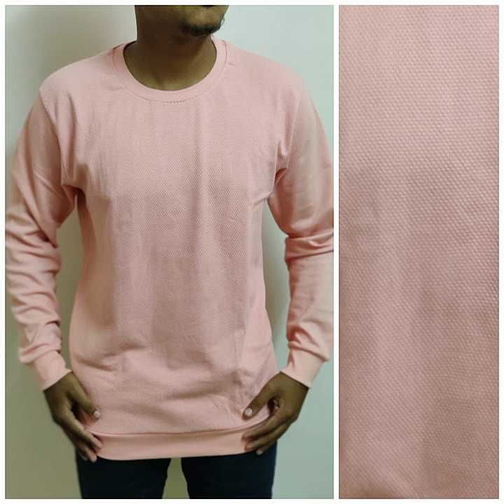 Full Sleeves tshirt popcorn fabric  uploaded by Tara Genix's Clothing on 1/25/2021