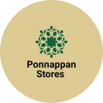 Business logo of Ponnappan stores