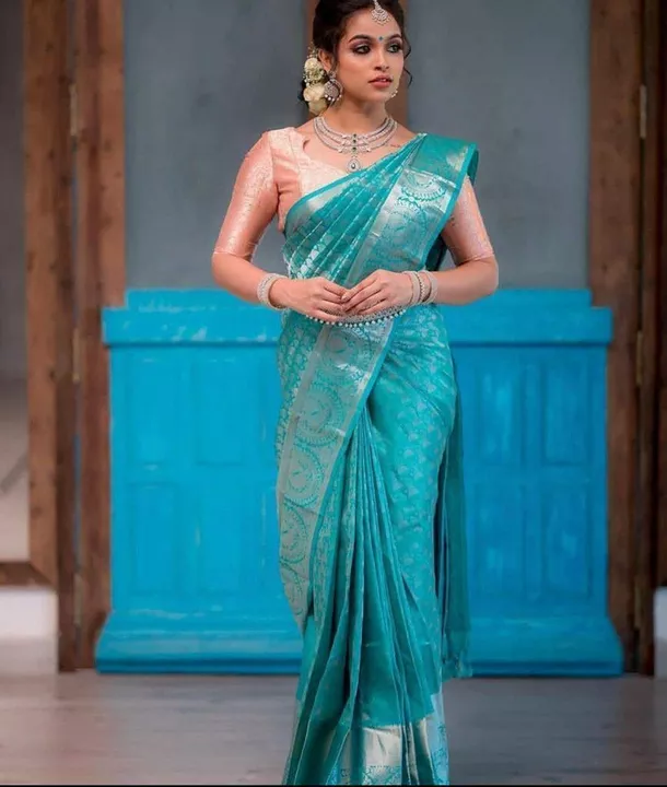 Fancy banarasi kanjeevaram pure silk sarees  uploaded by 1 veera collection on 11/27/2022