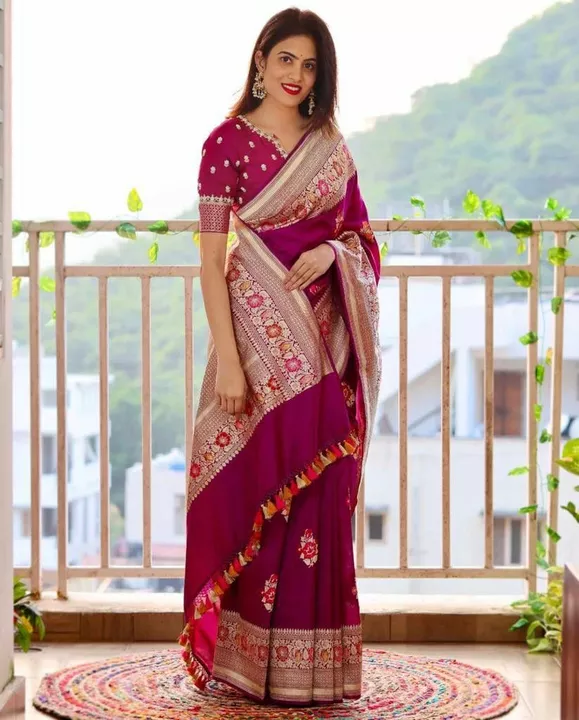 Fancy banarasi kanjeevaram pure silk sarees  uploaded by business on 11/27/2022