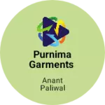 Business logo of Purnima Garments
