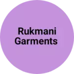 Business logo of Rukmani garments
