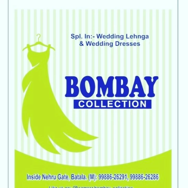 Visiting card store images of Bombay Collection
