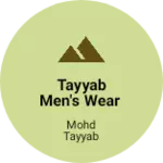 Business logo of Tayyab men's wear