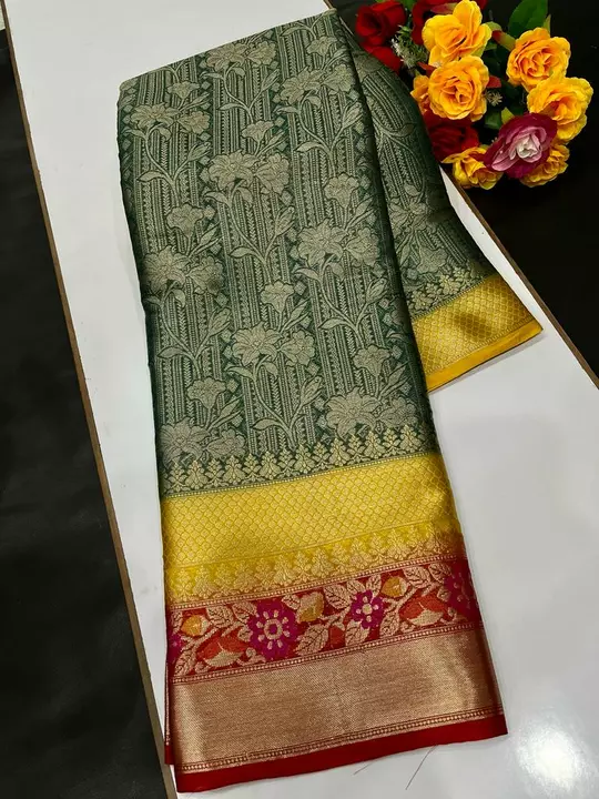 Post image I want 1 pieces of We need banaras sarees original own stock supliers at a total order value of 500. Please send me price if you have this available.