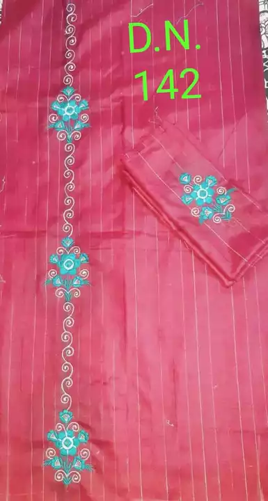 Hand Embroidery ladies Suite with Peor plan Dupatta  uploaded by business on 11/27/2022