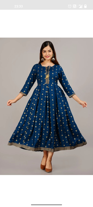 Anarkali dress  uploaded by Vaibhav creations on 11/28/2022