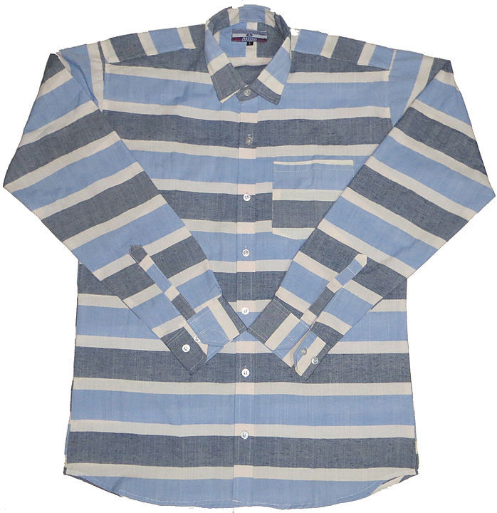 Atino Men Striped Slim Fit Cotton Shirt uploaded by business on 1/25/2021