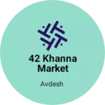 Business logo of 42 Khanna market behind tis Hazari court delhi
