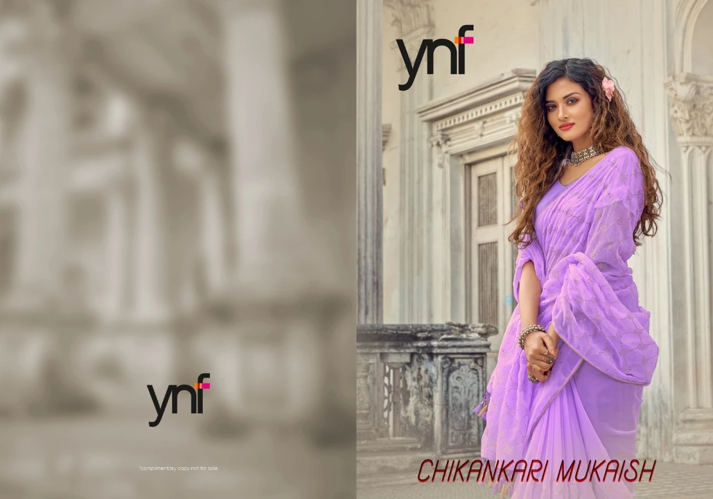 YNF Presents

Catalog Name - CHIKANKARI MUKAISH
No Of Designs - 1
Fabric -Georgette   
Colors - 4
Cu uploaded by business on 11/28/2022
