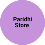 Business logo of Paridhi store