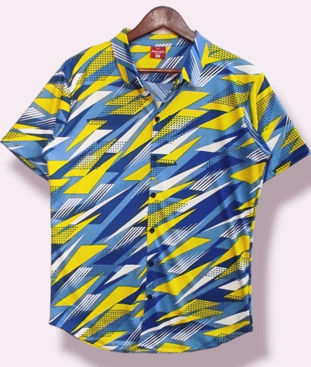 Men's 2 way lycra shirt uploaded by AJ Garments on 11/28/2022