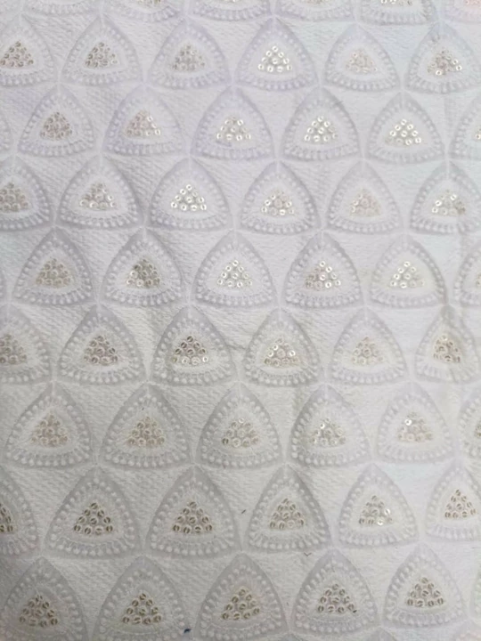 Product image of Luckhnowi embroidery fabric, price: Rs. 750, ID: luckhnowi-embroidery-fabric-0cae61c8
