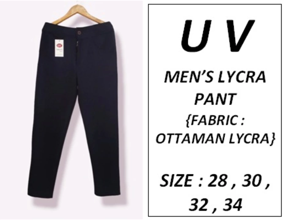 UV men 2 way lycra pant uploaded by business on 11/28/2022