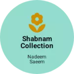 Business logo of Shabnam collection