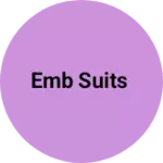 Business logo of Emb suits