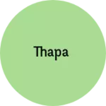 Business logo of Thapa