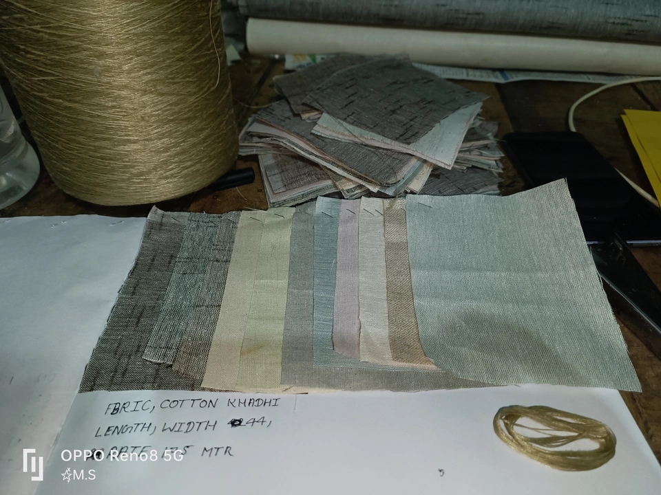 Fabric cotton  khadi silk  uploaded by M S handloom  on 11/28/2022