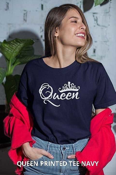 Queen women t-shirt uploaded by business on 1/25/2021