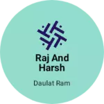 Business logo of Raj and harsh janral stor