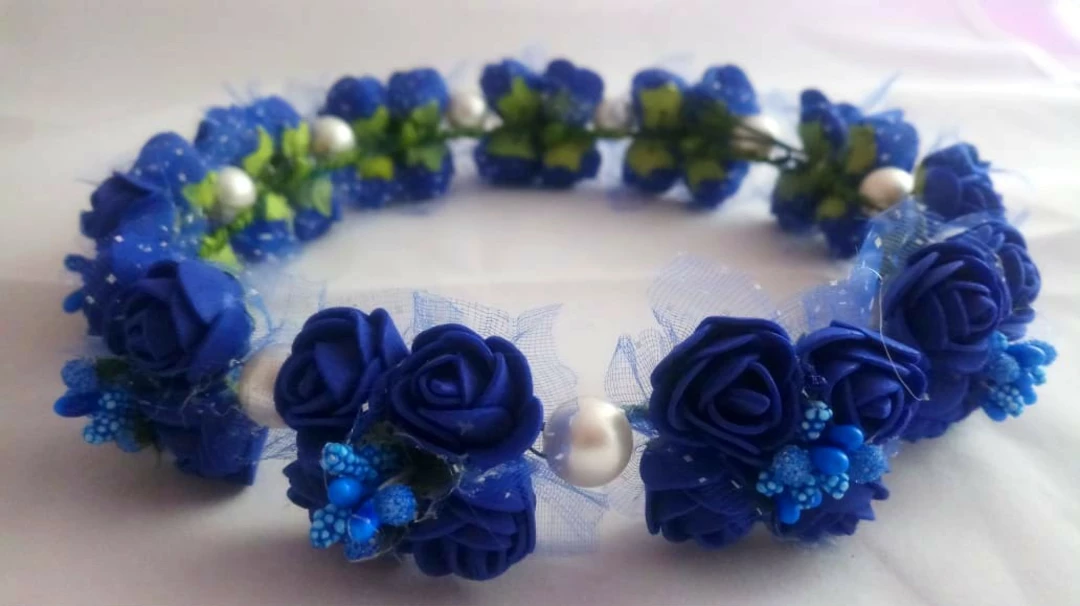 Royal Blue Premium Tiara Crown for Girls uploaded by Morning Glory Traders on 11/28/2022
