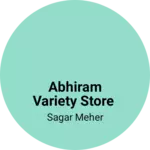 Business logo of Abhiram variety store