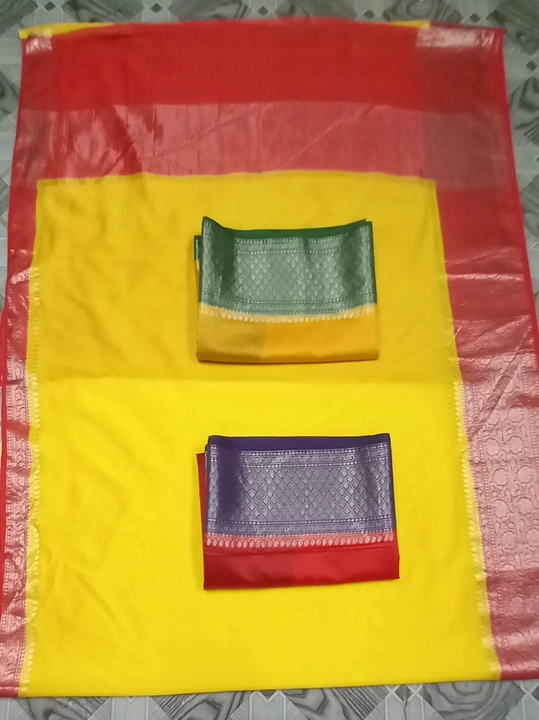 Pure banarasi soft cotton sarees  uploaded by business on 11/28/2022