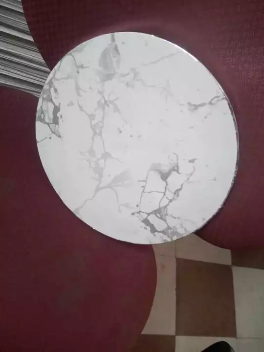 White marble cake drum board uploaded by SUNIL INDUSTRIES on 11/28/2022