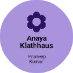 Business logo of Anaya klathhaus