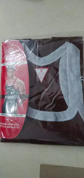 Gym vest mens pure cotton uploaded by Jai garments on 11/29/2022
