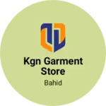 Business logo of Kgn garment store