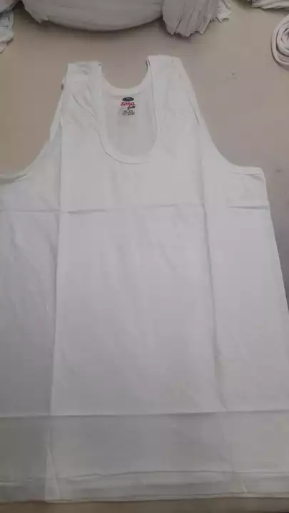 Product image of Vest white for mens pure cotton L/S, price: Rs. 34, ID: vest-white-for-mens-pure-cotton-l-s-c54191c2