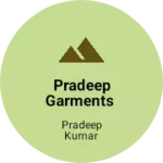 Business logo of Pradeep garments