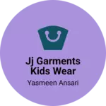 Business logo of JJ garments kids wear