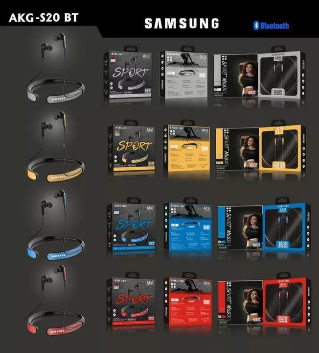 Samsung Akg Sports Neckband  uploaded by A.R STORE on 11/29/2022