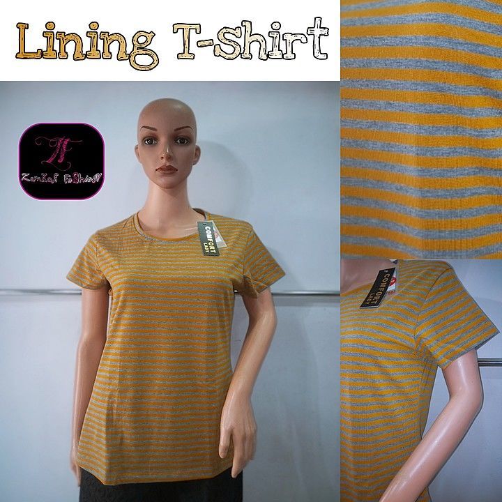 Comfort Lady Lining Tshirt uploaded by Zamkar Fashion on 7/2/2020