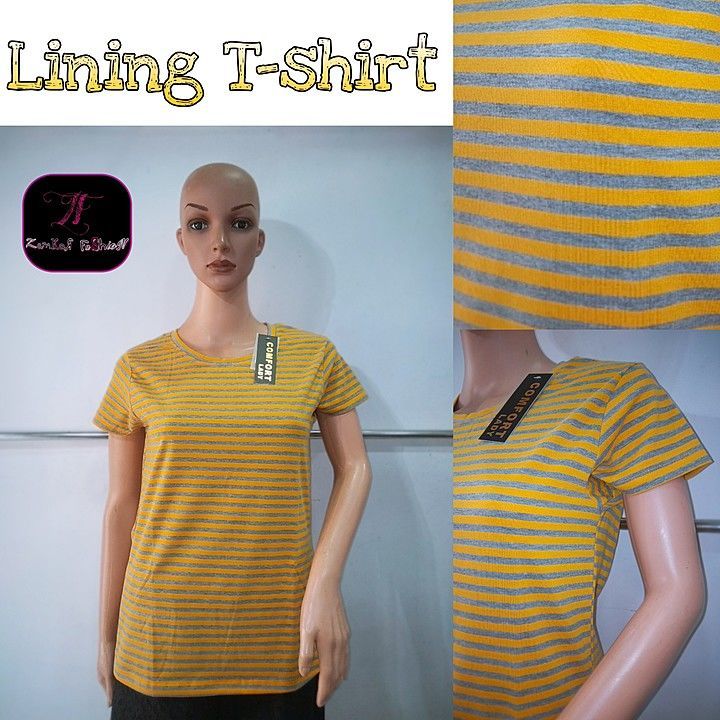 Comfort Lady Lining Tshirt uploaded by business on 7/2/2020
