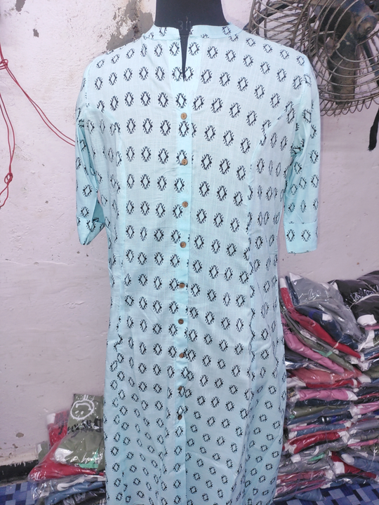 Post image I want 11-50 pieces of RegularSleeves kurti at a total order value of 10000. Please send me price if you have this available.