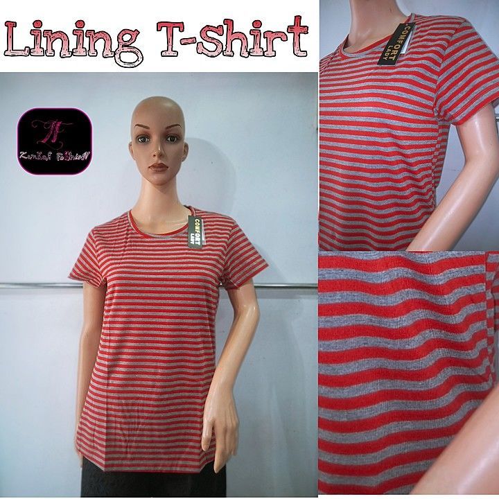 Comfort Lady Lining Tshirt uploaded by Zamkar Fashion on 7/2/2020