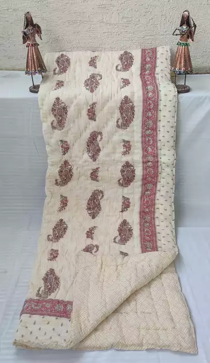 Anokhi MUL-MUL Cotton Jaipuri  Single Bed Quilt/Rajai uploaded by Parmeshwar Fabrics  on 11/29/2022