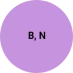 Business logo of B, n