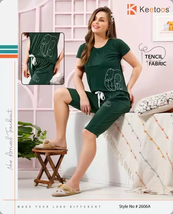Tencil fabric night suit  uploaded by business on 11/29/2022