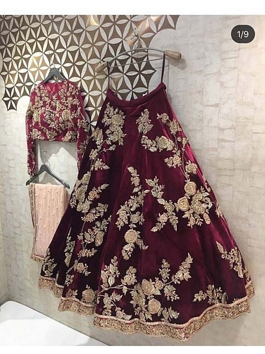Maroon Colored Party Wear Lehengha Choli With Embrodariy Work -LC70

 uploaded by business on 7/2/2020