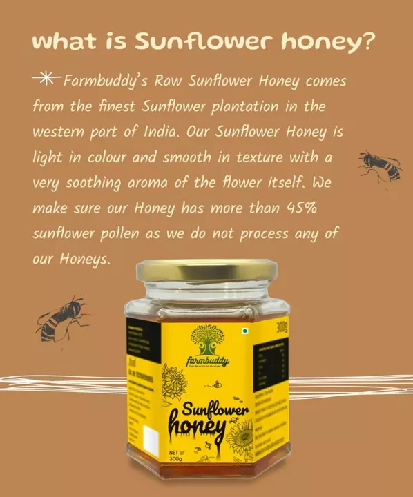 100% natural Sunflower Honey uploaded by business on 11/29/2022