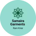 Business logo of Samaira garments