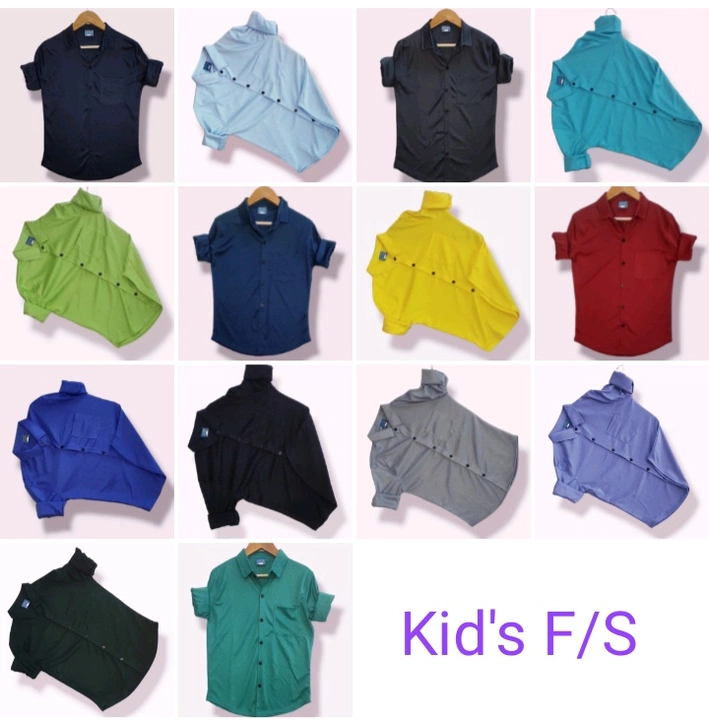 Product image with price: Rs. 165, ID: boys-full-sleeve-lycra-shirts-e588968c