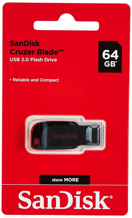 64 GB pendrive/ 2.0 red and black  uploaded by Cross trading on 11/29/2022