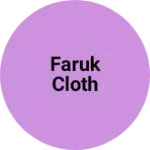 Business logo of Faruk cloth